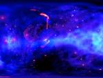 As&iacute; es el centro de la galaxia visto desde un agujero negro.