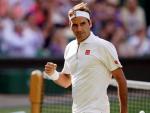 Federer, en semifinales de Wimbledon 2019
