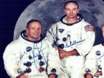 Tripulaci&oacute;n del Apolo 11, primera en llegar a la superficie de la Luna
