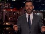 Jimmy Kimmel, durante el mon&oacute;logo con el que abre su programa.