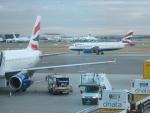 Aviones de British Airways en el Aeropuerto de Heathrow, en Londres.