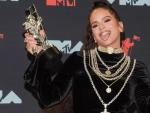 Rosal&iacute;a logr&oacute; hacer historia se ha convertido en la primera artista espa&ntilde;ola en ganar un premio en la gala anual de los MTV Video Music Awards.