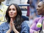 Meghan Markle y Serena Williams, en un montaje de fotograf&iacute;as de este s&aacute;bado en Nueva York.