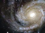 La galaxia Messier 100 es uno de los miembros m&aacute;s brillantes del c&uacute;mulo de Virgo.