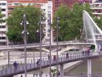 El puente Zubizuri en Bilbao, en el programa de DMAX 'Grandes errores de la ingenier&iacute;a'.