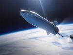 Ilustraci&oacute;n de la nave Starship, de SpaceX.