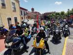 Motoristas en Zarat&aacute;n (Valladolid)