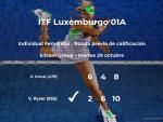 La tenista Valentina Ryser pasa de ronda del torneo de Petange