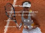 La tenista Nuria Brancaccio se clasifica para los octavos de final del torneo de Tabarka