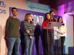 Yolanda D&iacute;az y el resto de candidatos de En Com&uacute;n Unidas Podemos valoran los resultados de las elecciones generales del 10 de noviembre