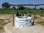 Pozo construido con ayuda de la Fundaci&oacute;n Pedro Navalpotro en Gambia.