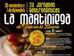 Cartel anunciador de las IV Jornadas Gastron&oacute;micas La Martiniega.