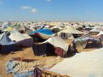 Campamento de refugiados del S&aacute;hara.
