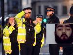 Imagen de la Polic&iacute;a Metropolitana y de Usman Khan, el autor del ataque en el puente de Londres.