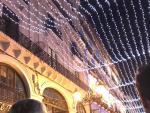 El alcalde Azc&oacute;n enciende las luces de Navidad en Zaragoza