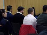 Primera sesi&oacute;n del juicio a miembros de 'La Manada' acusados de abusos sexuales a una joven en la localidad cordobesa de Pozoblanco.