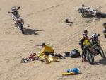 Accidente de Paulo Gon&ccedil;alves en el Dakar 2020.