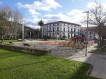 Parque infantil en el jard&iacute;n del Palacio de Manzanedo
