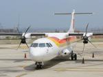 Avi&oacute;n de Air Nostrum que presta el servicio desde Melilla.