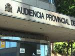 Entrada de la Audiencia Provincial de Madrid-