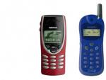 Dos modelos m&iacute;ticos: el Nokia 8210 y el Alcatel One Touch Easy