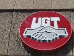 Sede de UGT, logo de UGT, Uni&oacute;n General de Trabajadores