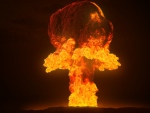 Explosi&oacute;n de una bomba nuclear.