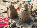 ¿Quién puede resistirse a construir castillos en la arena?