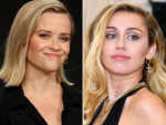 Reese Witherspoon y Miley Cyrus.