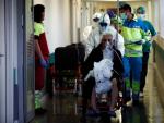 Urgencias en el hospital Infanta Leonor, en Madrid.