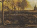 La obra 'La rector&iacute;a del jard&iacute;n en Nuenen en primavera' de Van Gogh.