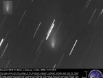 Cometa ATLAS fragment&aacute;ndose Cometa ATLAS fragment&aacute;ndose 14/4/2020
