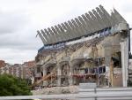 &Uacute;ltima fase de la demolici&oacute;n del estadio Vicente Calder&oacute;n.