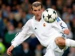 Zidane y su volea contra el Bayer Leverkusen.