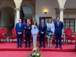 Los seis concejales que conforman el grupo municipal del PP en el Ayuntamiento de Baeza