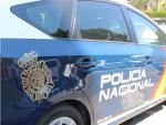Un coche de la Polic&iacute;a Nacional