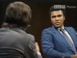 Muhammad Ali, durante una entrevista a la BBC.