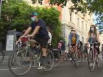 Las bicicletas toman Madrid para reclamar un mayor apoyo