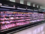 Lineal amb carn fresca en un supermercat de Mercadona