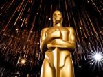 Una estatua de los premios Oscar, en el Ray Dolby Ballroom de Hollywood, California (Estados Unidos).