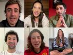 Alonso, India y Dani Mart&iacute;nez, Sainz, Llull, Muguruza, Ona Carbonell y Lorenzo recuerdan el Mundial de Sud&aacute;frica