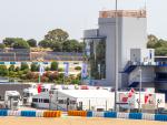 Preparativos en el Circuito de Jerez para acoger los dos grandes premios de 2020