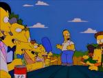 Homer Simpson arengando a que se vote 'No' a la 'Propuesta 24'