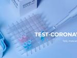 Portada de la web puesta en marcha para adquirir el test de coronavirus.