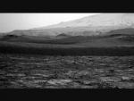 Imagen del diablo de viento captado por el Rover Curiosity.