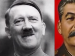 Hitler y Stalin cantando 'Video Killed the Radio Star', de The Buggles.