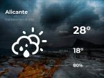 El tiempo en Alicante: previsi&oacute;n para hoy mi&eacute;rcoles 9 de septiembre de 2020