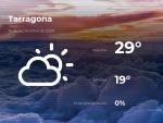 El tiempo en Tarragona: previsi&oacute;n para hoy lunes 14 de septiembre de 2020