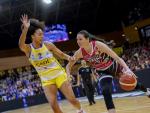 Partido de la Liga Femenina de baloncesto entre el Cadi La Seu y el Girona