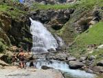 La cascada de Cola de Caballo en el Parque Nacional de Ordesa